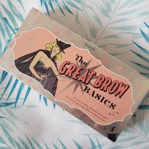 Benefits the great brows set, shade 4, brand new